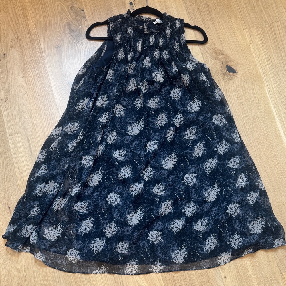 Joie Women's Baltic Print Thelen Chiffon Mini Dress Size Small - Picture 4 of 5